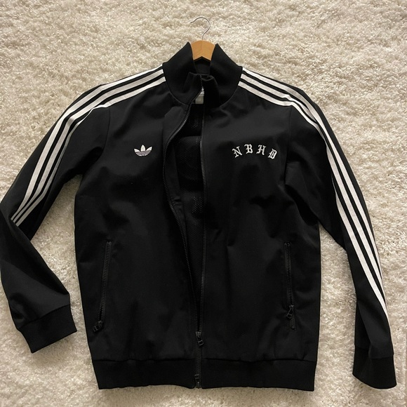 ADIDAS x NEIGHBORHOOD TRACK JACKET - BLACK - LARGE - Picture 1 of 6
